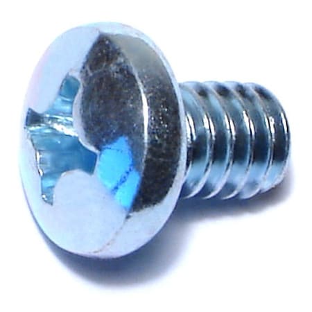 Midwest Fastener 1/4"-20 x 3/8 in Phillips Pan Machine Screw, Zinc Plated Steel, 100 PK 07357